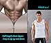 Hoter Mens Slimming Body Shaper Vest/T-Shirt with Zipper