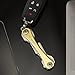 KeySmart - Compact Key Holder and Keychain Organizer (up to 8 Keys, 24K Gold Edition)