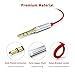 iVANKY Headphone Extension Cable, 3.5mm Male to Female Stereo Audio Extension Cable, Nylon-Braided Extension Adapter for Headphones, Phone, Speakers, Tablets - 6ft/2M