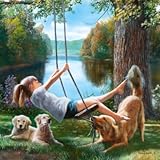 MasterPieces Best Friends Flying Free Jigsaw Puzzle, 500-Piece