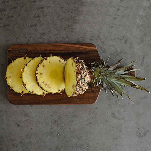 image for Walnut Wood Cutting Board with Handle by Virginia Boys Kitchens - 8x17