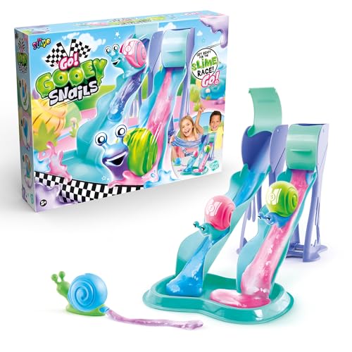 Canal Toys - Go Slime Lumaca - Corsa di lumache su Slime Scivolo - SSC 267, Verde