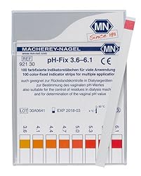Macherey-Nagel, 92130, pH-Fix 3.6-6.1, Box of 100