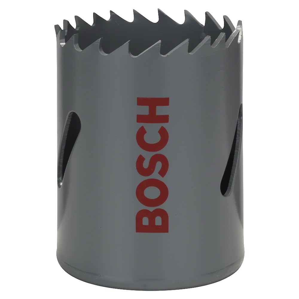 Bosch Professional 1x Hole Saw HSS Bi-Metal for Standard Adapter (for Various Materials, Ø 40 mm, Accessory Rotary Drill)