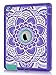 Hocase iPad 2/3/4 Case, Shockproof Heavy Duty Protection Silicone Rubber+Hard Plastic Hybrid Dual Layer Slim Protective Case for iPad 2nd/3rd/4th Generation (9.7-inch) - Purple Mandala Flowers