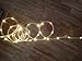 LTE 50 LED Solar Rope Lights, 23ft ,Warm White, Waterproof , Outdoor Solar Rope Lights ,Christmas Lights, Ideal for Decorations,gardens, Lawn, Patio, Weddings, Parties