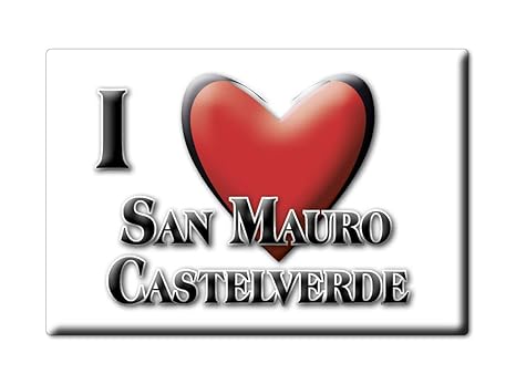 Enjoymagnets San Mauro CASTELVERDE (PA) Souvenir IMANES DE Nevera ...