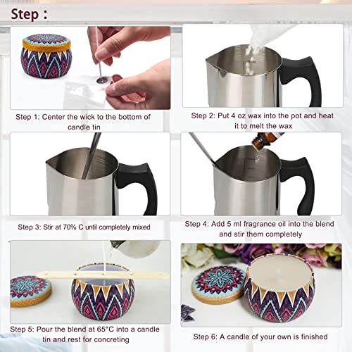 Candle Making Kits for Beginners, Scented Candles DIY Supplies, Arts