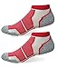 Well Knitting Womens 6 Pairs Cushioned Coolmax Sports Running Ankle Socks