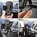 Car Mount,Patekfly CD Slot Car Mount, Universal Cell Phone Car Holder with Three Side Grips for iPhone 7/6s/6/ plus, Android Smartphones, etc