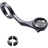 EASTERN POWER Aluminum Out‑Front Bike Computer Mount for Garmin Edge GPS | Bicycle out front computer mount for 25.4 / 31.8mm handlebars, long edge, Fits Garmin Edge Explore 200 530 830 1000 1030 1040
