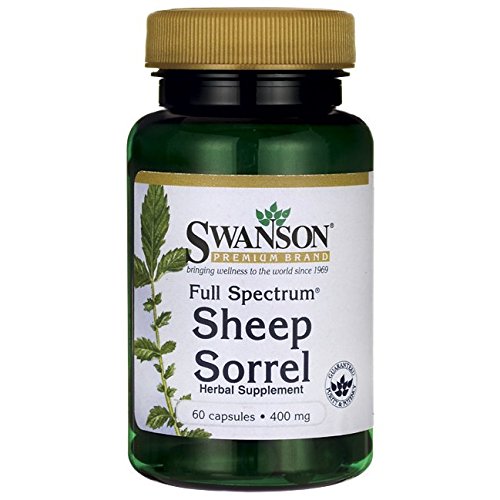Swanson Full Spectrum Sheep Sorrel 400 mg 60 Caps