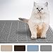 LITTER SHIELD Extra Large Premium Modern Cat Litter Mat, 35x23, Phthalate Free, Traps Litter from Cats Box, Best Scatter Control, Durable, Easy to Clean Mats, Soft on Kitty Paws, Gray