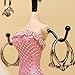 Charminer Mannequin Dress Jewelry Stand Earring Necklace Holder Display Stand Evening Dress Lady Figure
