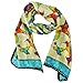 Wrapables Vibrant 100% Silk Long Scarf 51