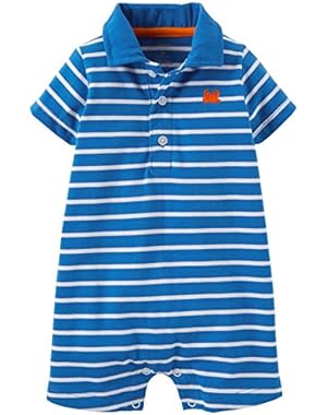 Baby Boys' Striped Romper