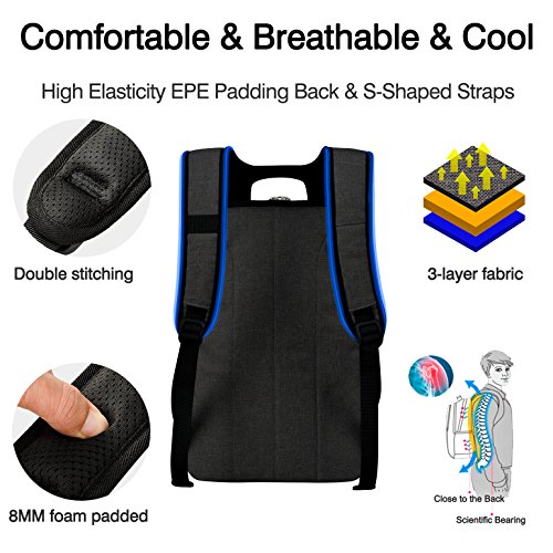 4 KOPACK+Lightweight+Backpack+Resistant+Business