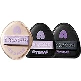 1 Set Art3m1s Cushion Puff Powder Puff Set, Soft/Hard Makeup Foundation Puff Soft Makeup Puff Set With Case, Beauty Sponge Foundation Applicator (Set A)