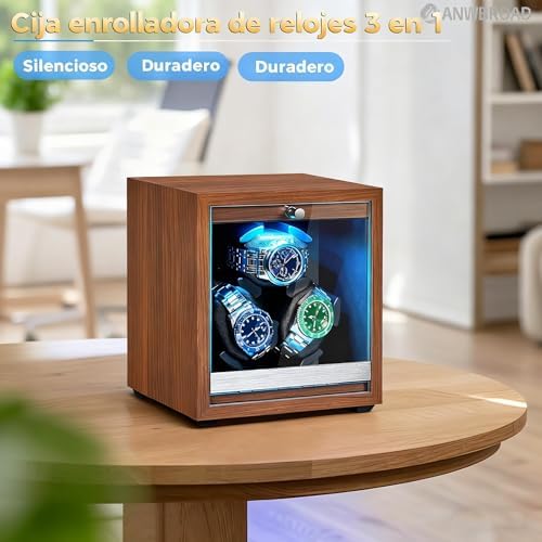 Caja Relojes Automáticos para 3 Relojes
