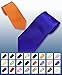 Solid Silk Mens Plain Multi Color Tie