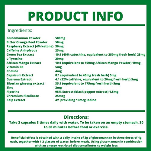 Weight-Loss-Pills-High-Strength-Premium-Slimming-Capsules-with-Glucomannan-Fiber-Zinc-B6-African-Mango-etc-for-Men-Women-Adults