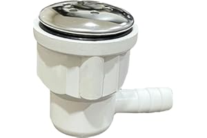 Baoblaze Bathtub Air Jet 6 Hole Massage SPA Fixtures Hot Tub Ware Suite Hotel Fitting Pp Bath Air Blower Nozzle