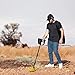 INTEY Metal Detector for Kids and Adults with Pinpoint Function High Accuracy Metal Finder with Waterproof