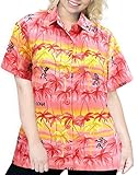 Top Women Hawaiian Shirt Beach Blouses Tank Casual Aloha Holiday Regular Fit