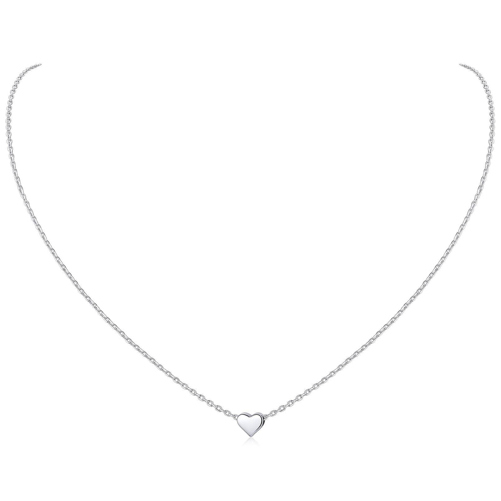 Sterling Silver Heart Necklace