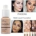 Big promotion! Professional Cosmetics Liquid Foundation Hosamtel 30ml Natural Moisturizing Highlighting Matte Oil Control Concealer Facial Blemish Concealer Makeup Tool (#104)