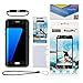 Galaxy S7 Edge Waterproof Case, Easylife® IP68 Certified with Built-in Screen Protector Extreme Durable Waterproof Shockproof Full Sealed Case Perfectly Fit Samsung Galaxy S7 Edge (Black)