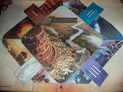 7 Wonders Board Game Limited Edition Promo Playmat