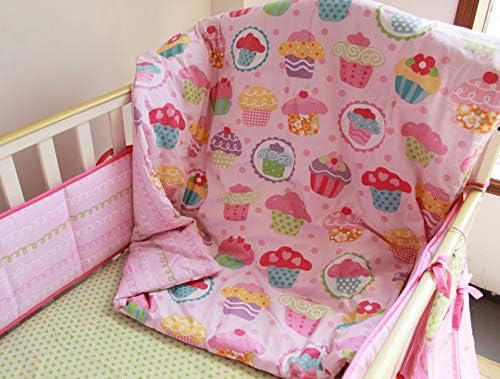 cupcake crib bedding