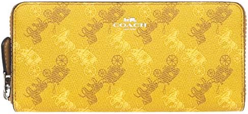 [Coach] COACH Wallet (Long Wallet) F87926 Horse and Carriage Print Slim Accordion Zip Around Ladies [Outlet Product] [Brand] [Parallel Import]