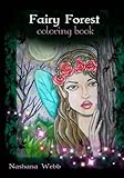 fairy forest coloring book by nashana webb