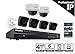 LaView HD 16 Channel (2688 x 1520) Business & Home NVR Security System W/ 4 Indoor/Outdoor 4MP Bullet & 2 Indoor/Outdoor Dome IP POE Surveillance Cameras 100ft Night Vision 2TB HDD