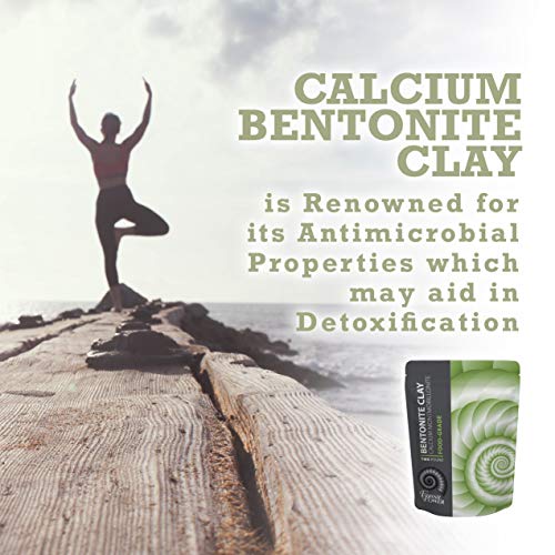 FOSSIL POWER Calcium Bentonite Clay Food Grade Natural Healing Clay