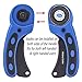 45mm Rotary Cutter Set for Sewing Fabric Leather Quilting Tools with 5 Replacement Pinking Rotary Blades