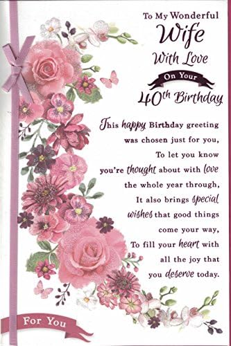 what to buy wife for 40th birthday