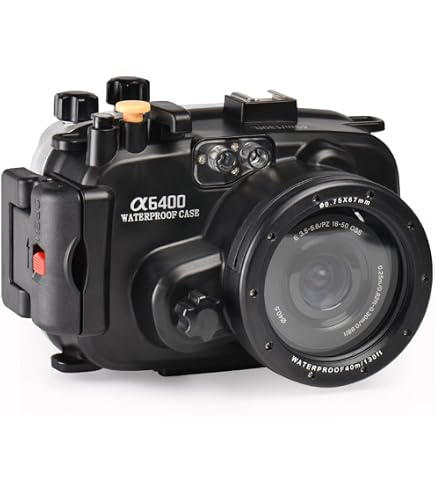 Amazon.com : Sea Frogs 130ft/40m Underwater Camera Housing