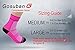 Gosuban Low Cut Compression Sock for Women and Men Plantar Fasciitis Sock Heel Ankle & Arch Support(Pink,Medium)
