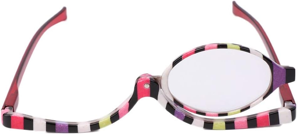 Yumian Magnifying Glasses Makeup Cosmetic Reading Glass Folding Eyeglasses +1.0~+4.0 (2.50)