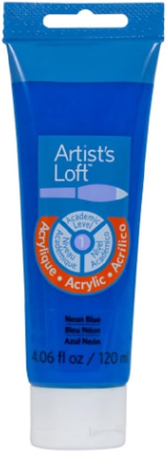 Artist's LoftAcrylic Paint, 4 oz (Neon Blue)