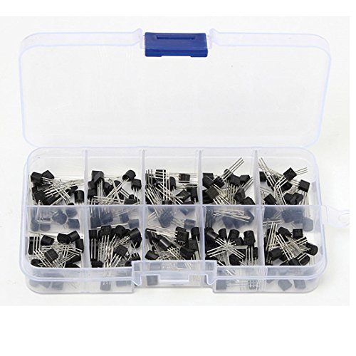 10Values 200PCS NPN PNP Transistor Assorted Kit BC327 BC337 BC517 BC547 BC548 BC549 BC550 BC556 BC557 BC558