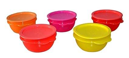 Buy Tupperware Star Bowl 500ml Set Of 5 Online At Low Prices In India Amazon In