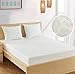 The Allergy Store Vinyl Fitted Mattress Cover, Noiseless, Waterproof, Hypoallergenic, King, 6 Gauge, 16-Inch Deep, White
