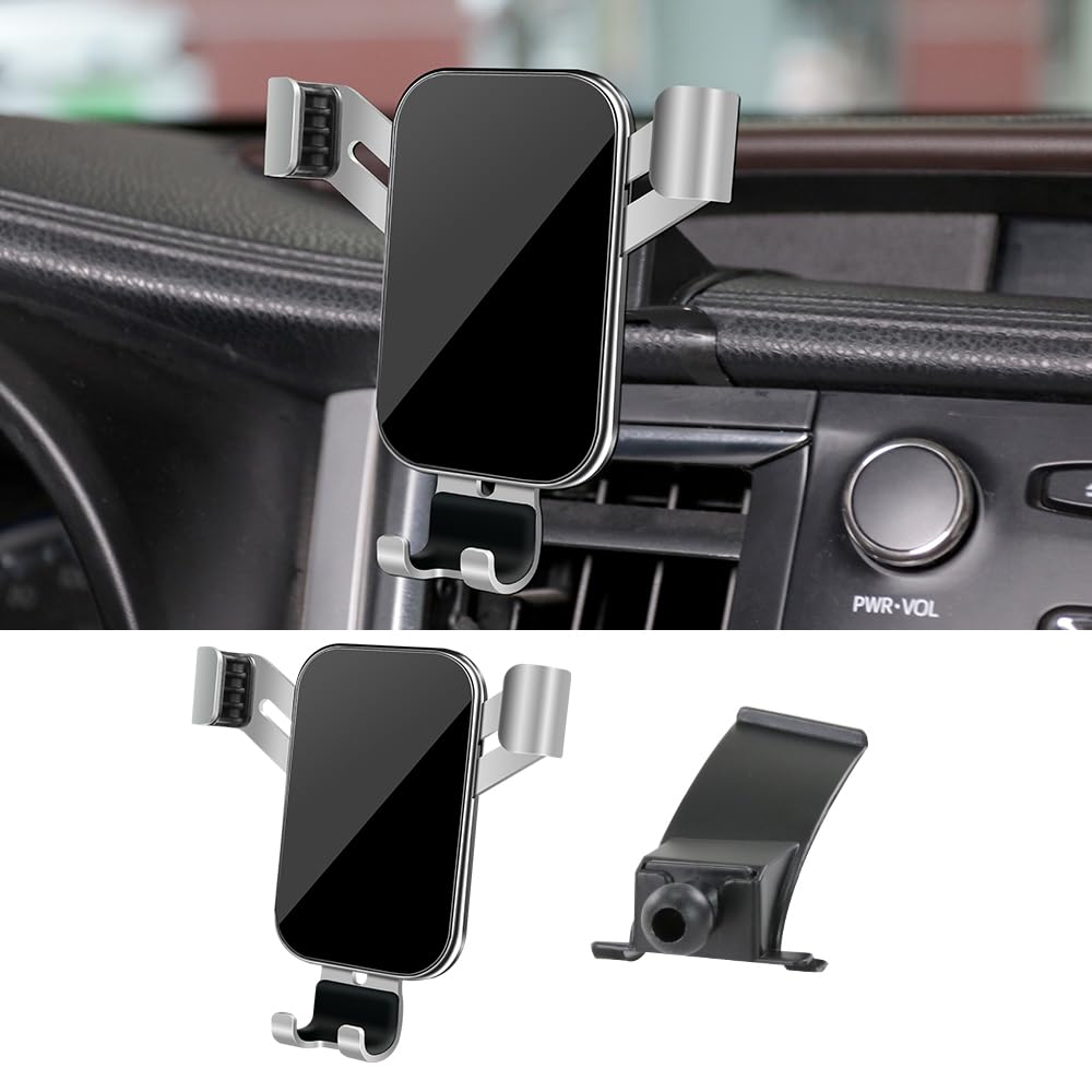 Photo 1 of LUNQIN Car Phone Holder for Toyota Highlander 2014 2015 2016 2017 2018 2019 and Toyota Highlander Hybrid 2014-2019 Auto Accessories Best Cell Phones Mount Cellphone Mobile Cradle Charging GPS Stand
