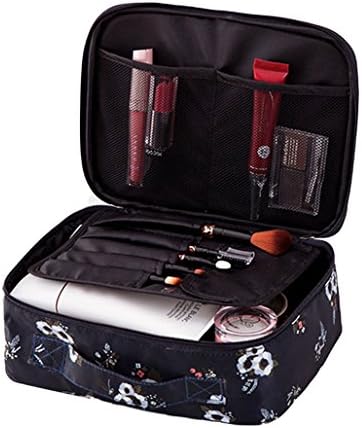 Little rock Flamingo Print Makeup Brushes Holder Bag Pouch Portable Gift for Girls