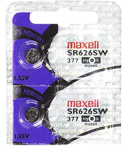 Amazon.com: MAXELL SR616SW (321) 1 Silver Oxide Battery