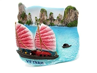HALONG BAY VIETNAM 3d Fridge Magnet Landmark Souvenir Ceramic Resin Gifts